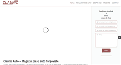 Desktop Screenshot of claunicauto.ro